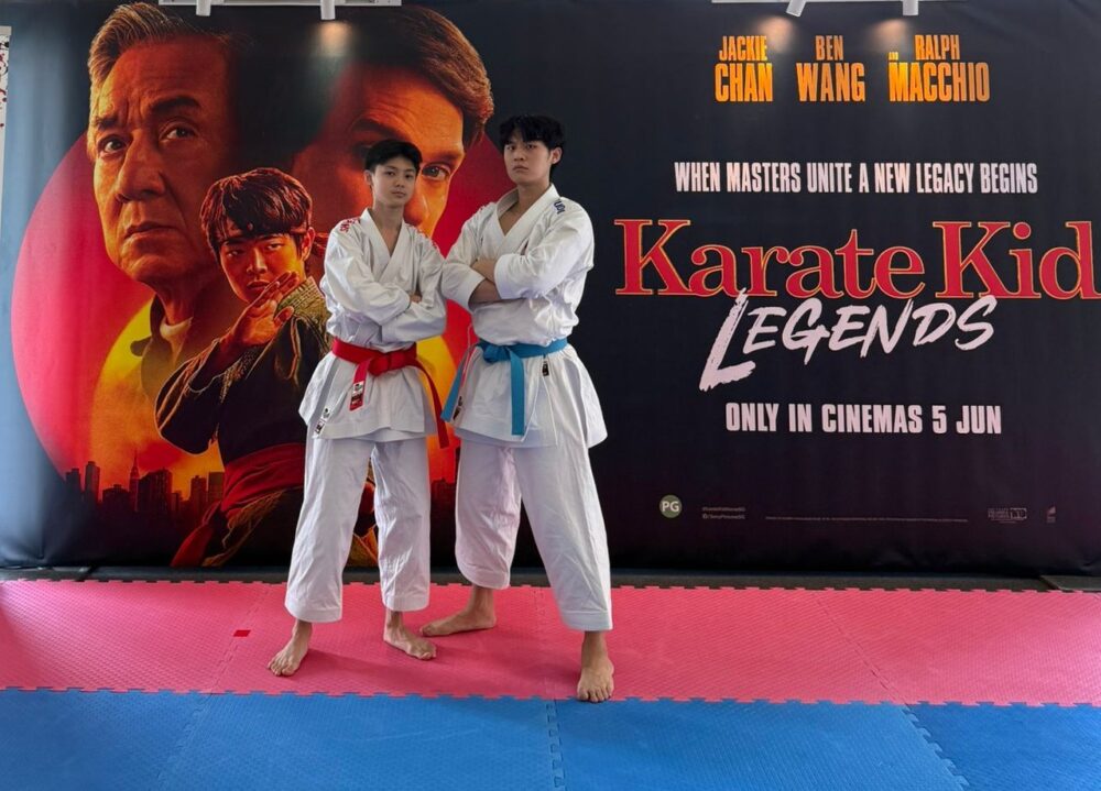 The Karate KId Legend Demo, Gareth and Xavier