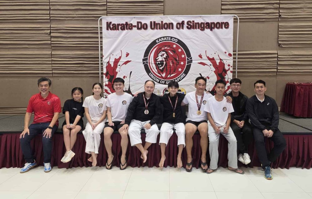 Singapore National Karate Championship 2025 - The Karate Academy Group Photo
