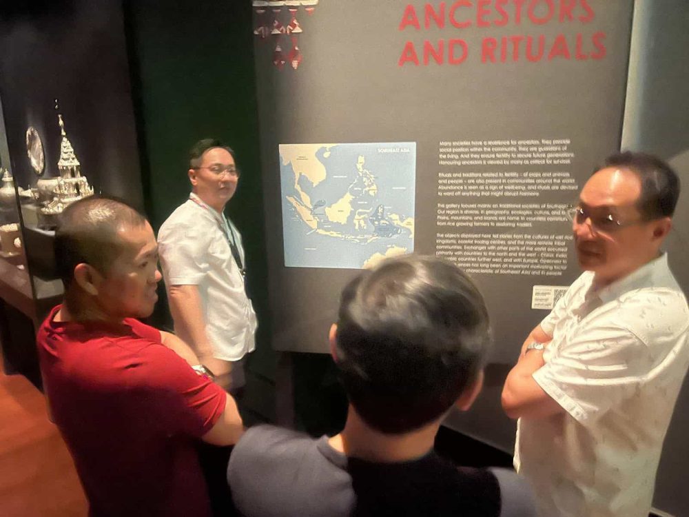 The Karate Acaedmy visit to the Asian Civilisations Museum