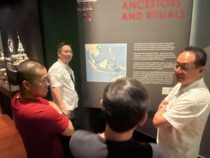 The Karate Acaedmy visit to the Asian Civilisations Museum
